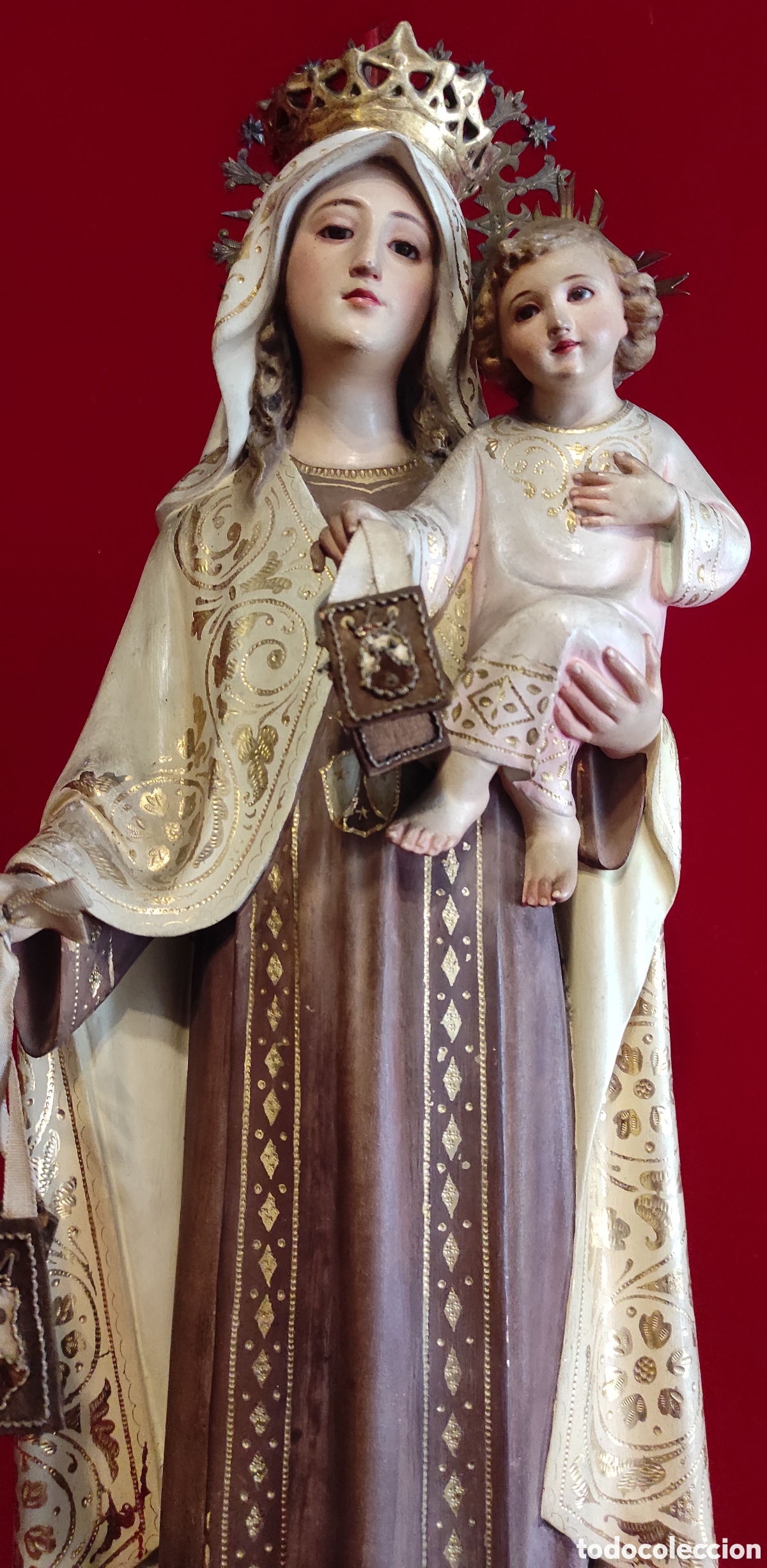 Antig&uuml;edades: Virgen del Carmen Olot - Foto 2