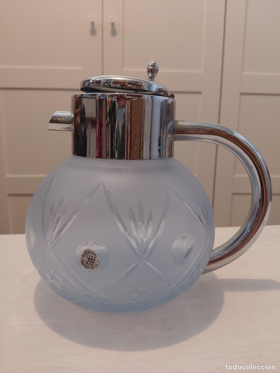 Antig&uuml;edades: cristal alejandrita/neodimio tallada a mano, muy buen estado