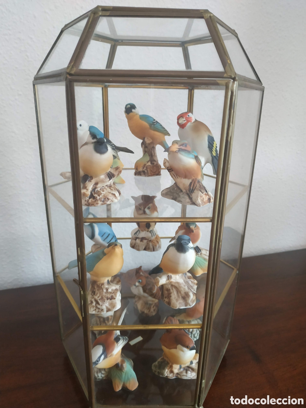 Antig&uuml;edades: Pajaritos porcelana campodimonte - Foto 2