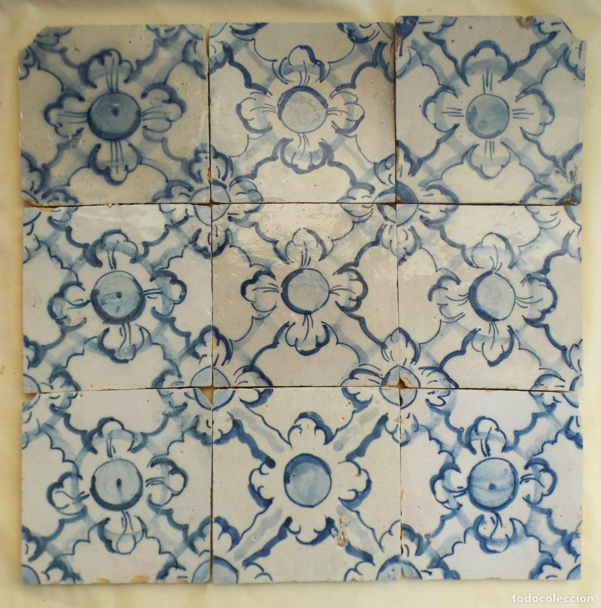 Antiques: Azulejo, Azulejos Portugal siglo 18/19