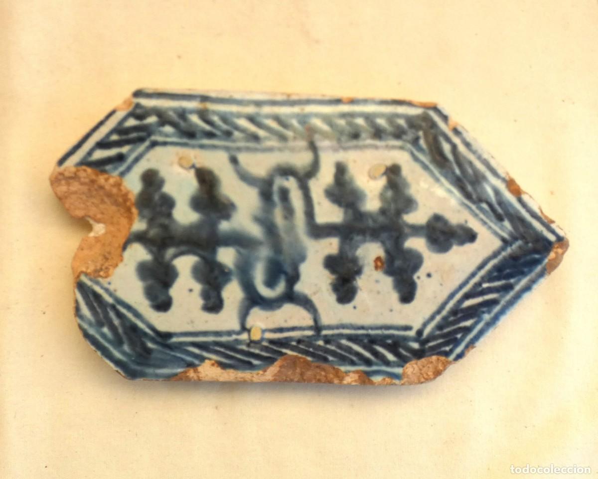 Antig&uuml;edades: Azulejo, Azulejos Alfardon,Espa&ntilde;ol Valencia siglo 15/16