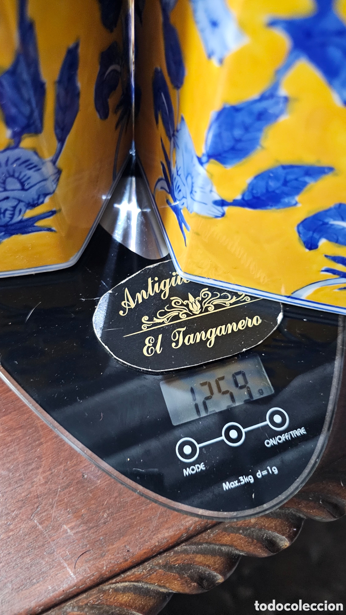 Antig&uuml;edades: 2 tibor de porcelana - Foto 8