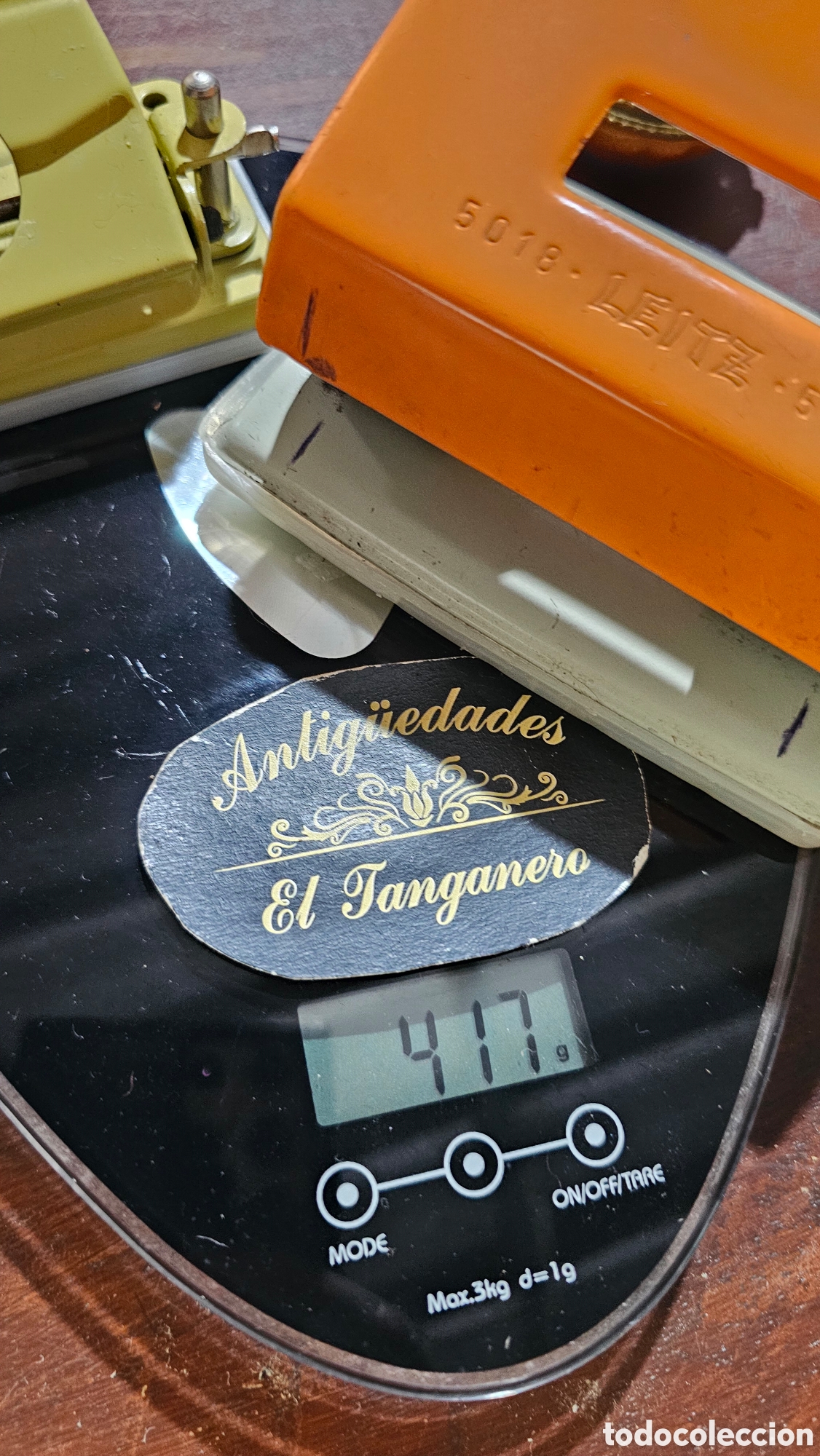 Antig&uuml;edades: Perforadora de papel vintage - Foto 12