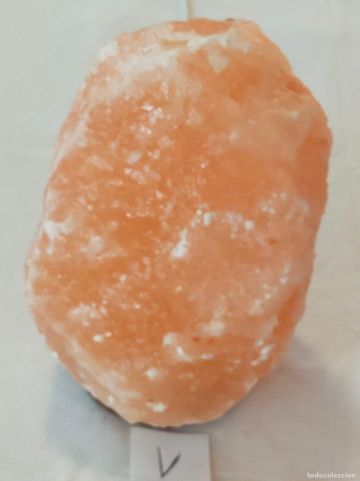 Antig&uuml;edades: Lampada di Sale Rosa &rdquo;V&rdquo; dell'Himalaya Naturale - Cristallo Minerale per Benessere Energetico