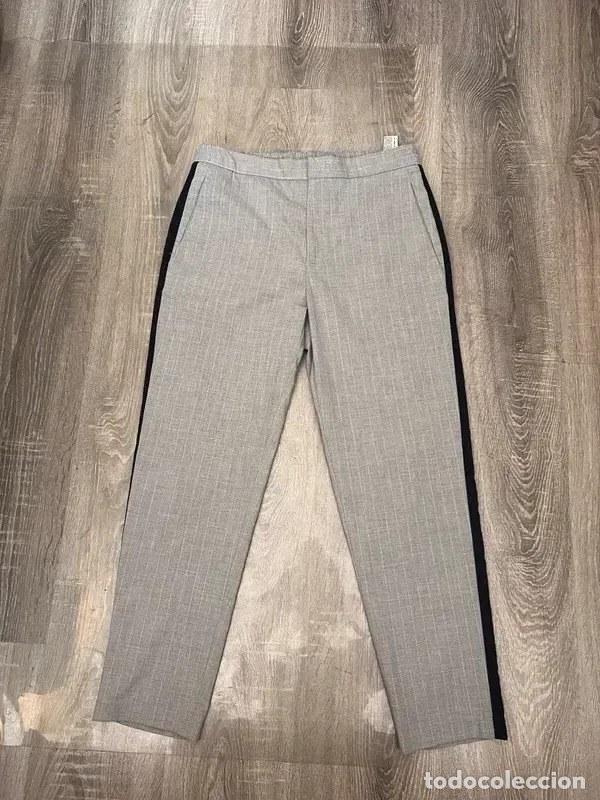 Antig&uuml;edades: Zara Dress Pants Grey With Black Side Stripes