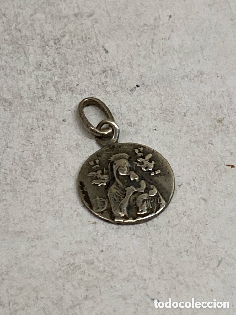 Antig&uuml;edades: Colgante de plata religiosa C678 - Foto 1
