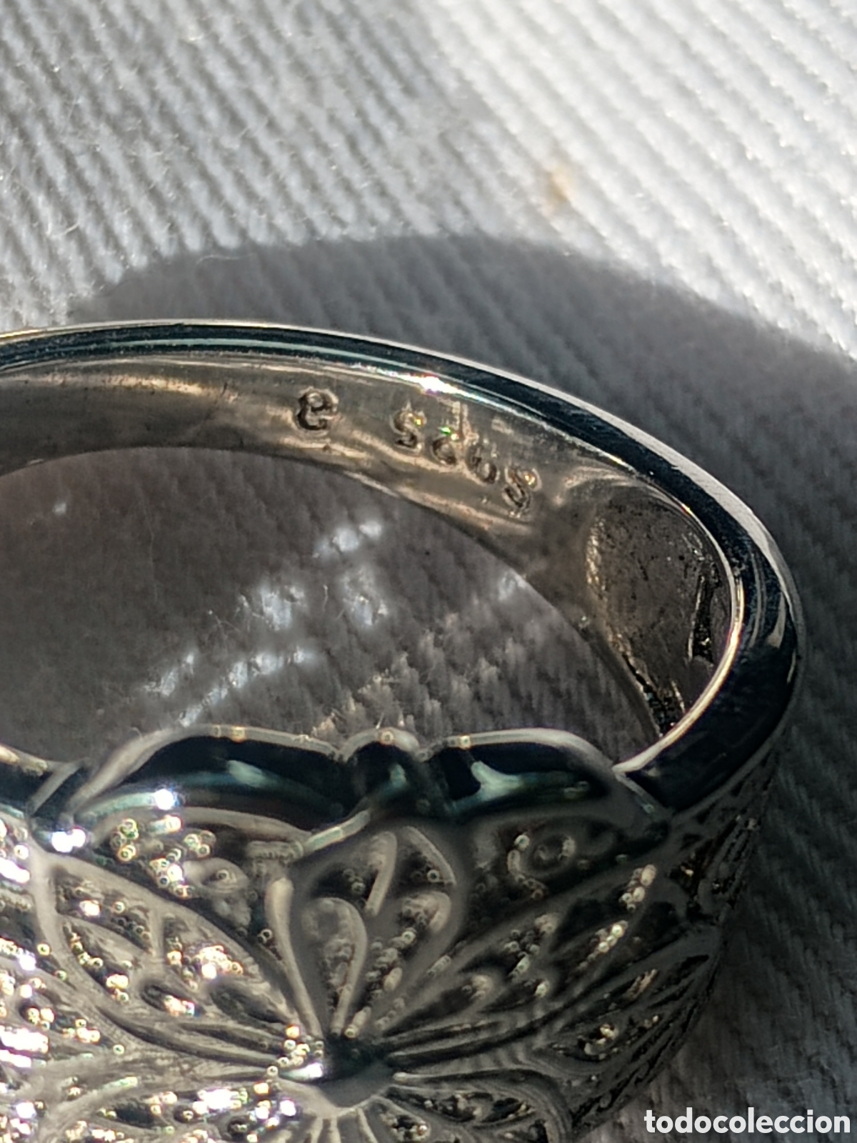 Antig&uuml;edades: Anillos de plata 925 - Foto 4