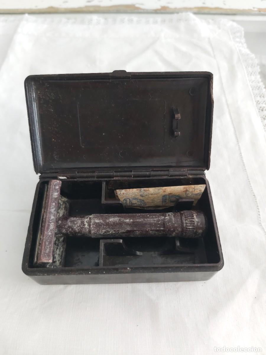 Antig&uuml;edades: Antigua Maquinilla de Afeitar BEN-HUR de Baquelita - Solingen A&ntilde;os 30 - Con Caja Original y Envoltor