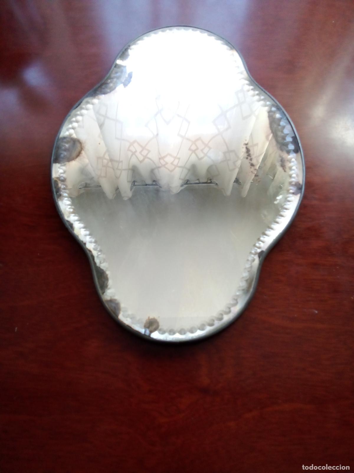 Antig&uuml;edades: ANTIGUO ESPEJO DE AFEITAR. - Foto 1
