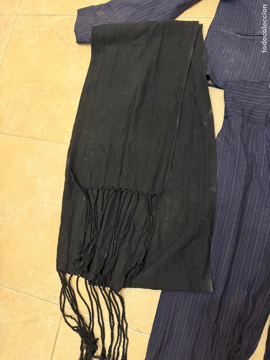 Antig&uuml;edades: Conjunto pantal&oacute;n y chaqueta y chaleco rayado - Foto 3