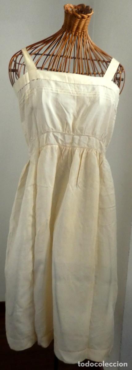 Antig&uuml;edades: CAMIS&Oacute;N - VESTIDO ART DECO DE SEDA PRINCIPIO S.XX
