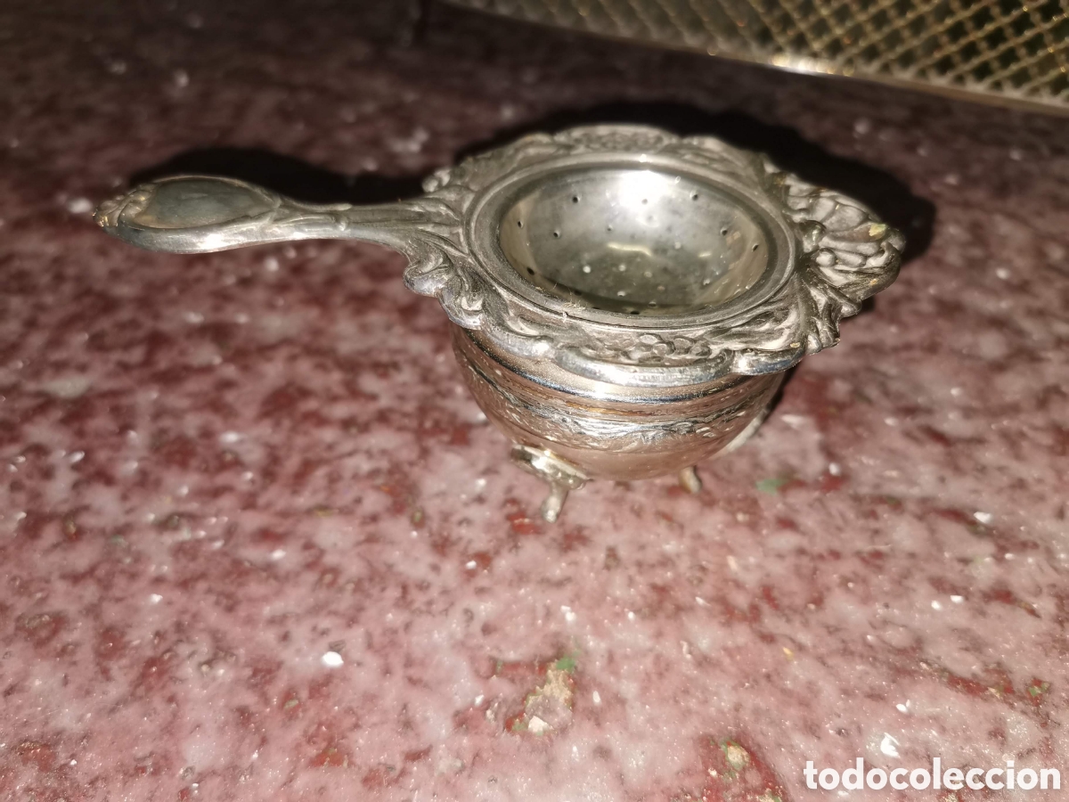 Antig&uuml;edades: Juego de caf&eacute; de alpaca - Foto 4