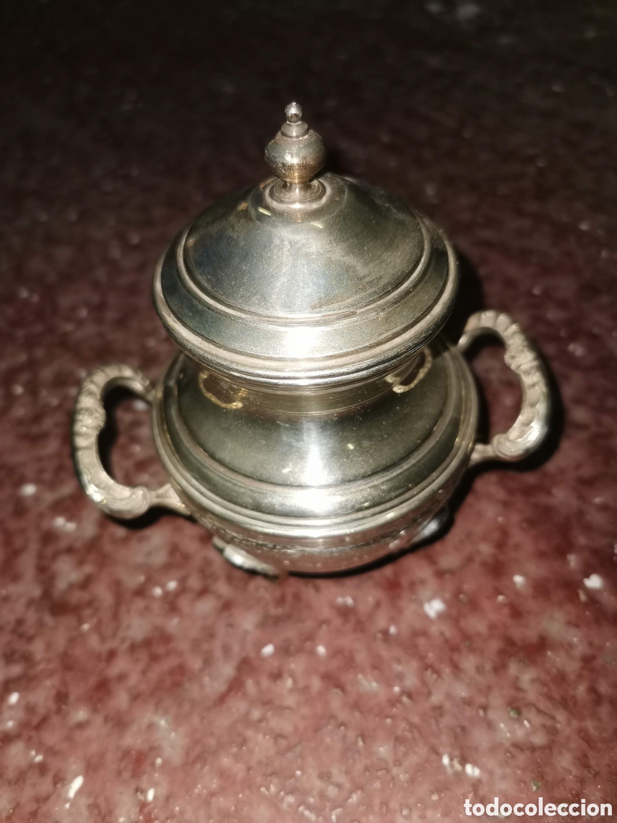 Antig&uuml;edades: Juego de caf&eacute; de alpaca