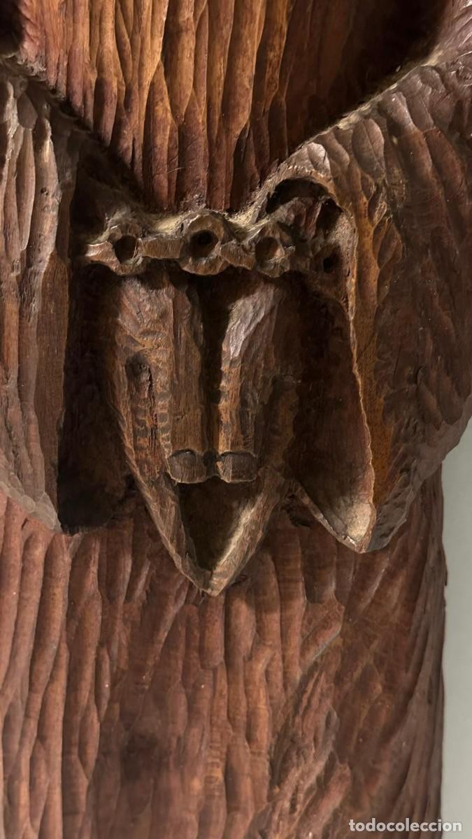 Antig&uuml;edades: Talla de madera noble de Ecce Homo - Foto 3