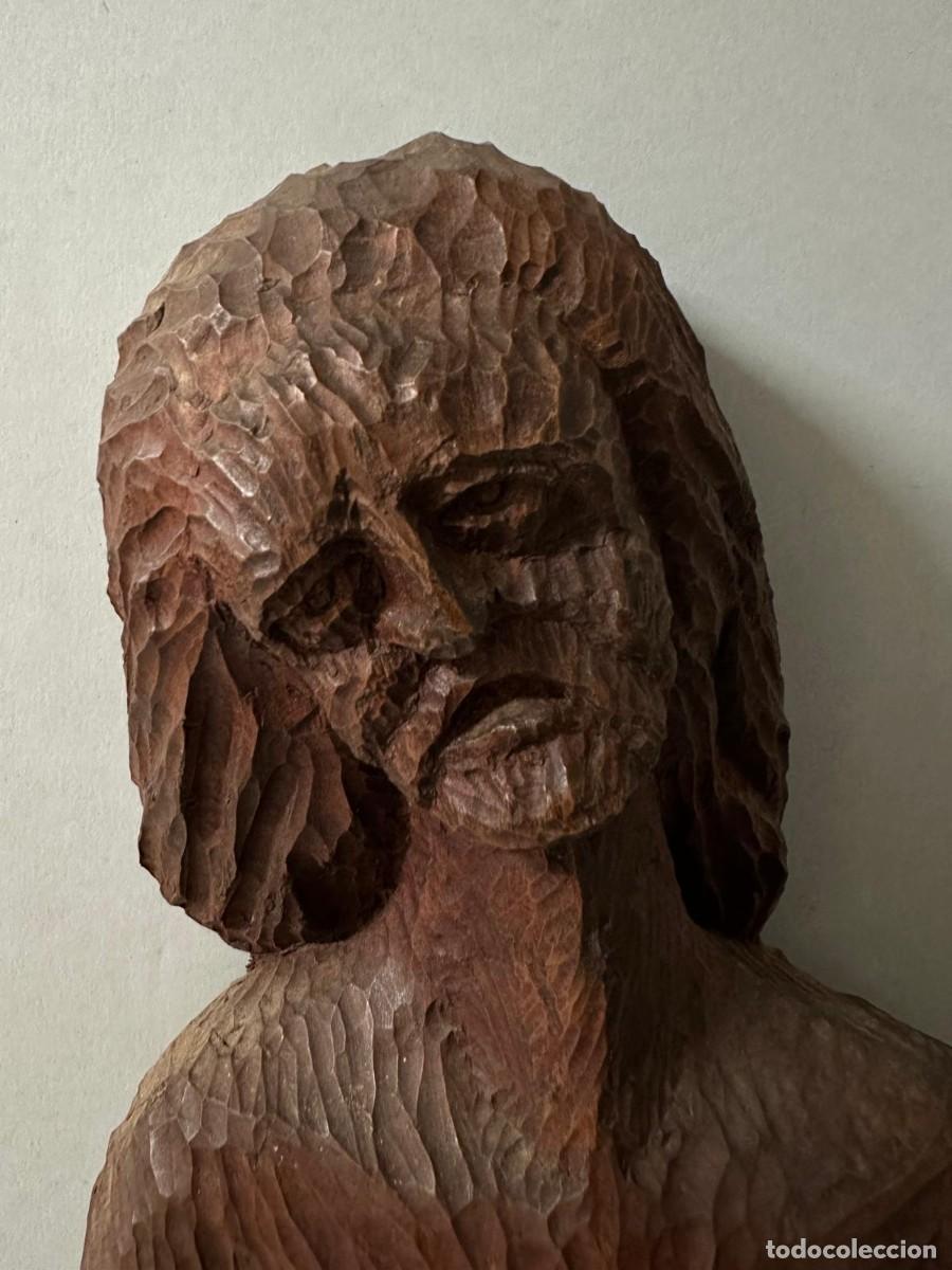 Antig&uuml;edades: Talla de madera noble de Ecce Homo - Foto 6