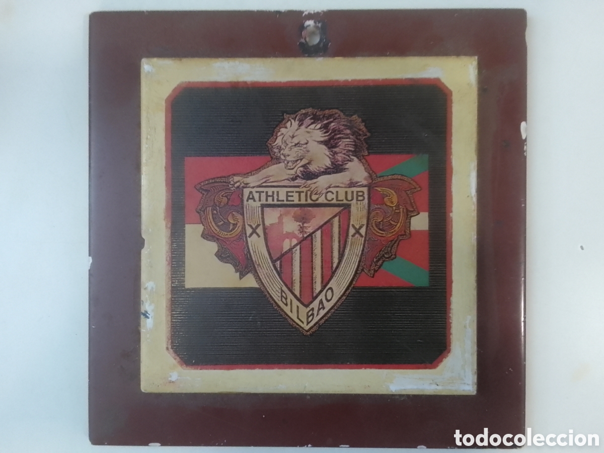 Antig&uuml;edades: Azulejo Athletic Club Bilbao.