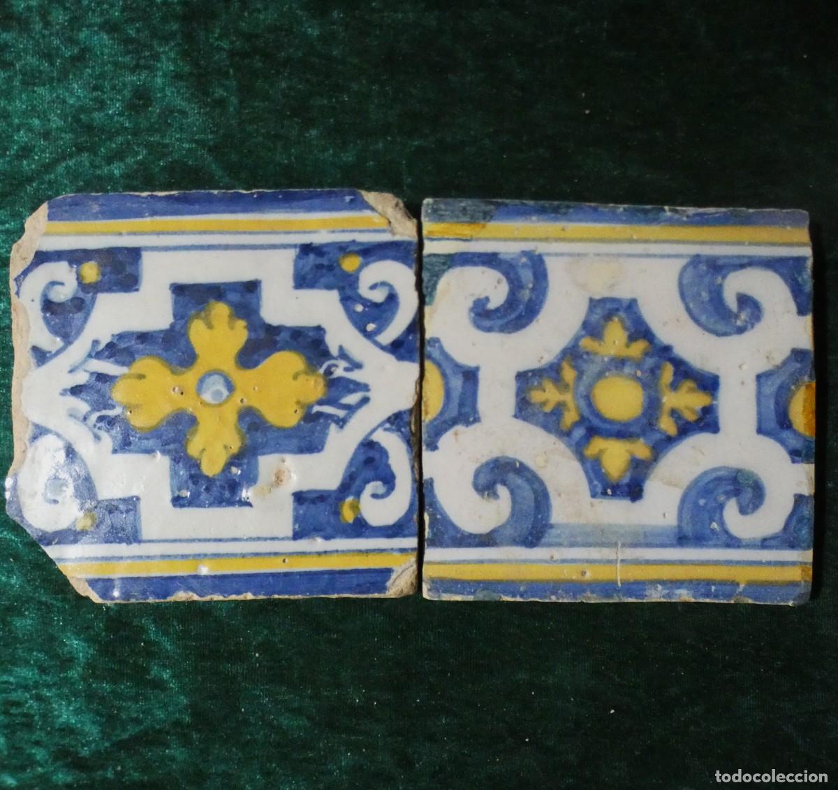 Antig&uuml;edades: Azulejos Espa&ntilde;ol, Talavera siglo 16/17