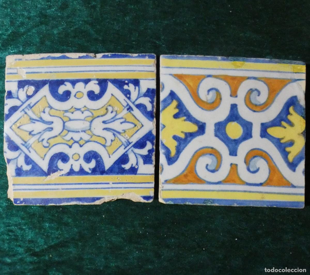 Antig&uuml;edades: Azulejos Espa&ntilde;ol, Talavera siglo 16/17