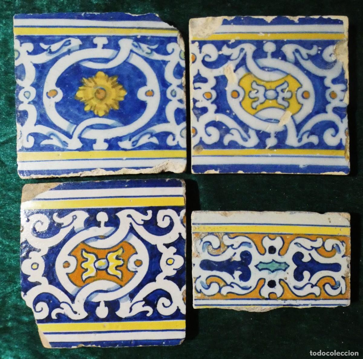 Antig&uuml;edades: Azulejos Espa&ntilde;ol, Talavera siglo 16/17