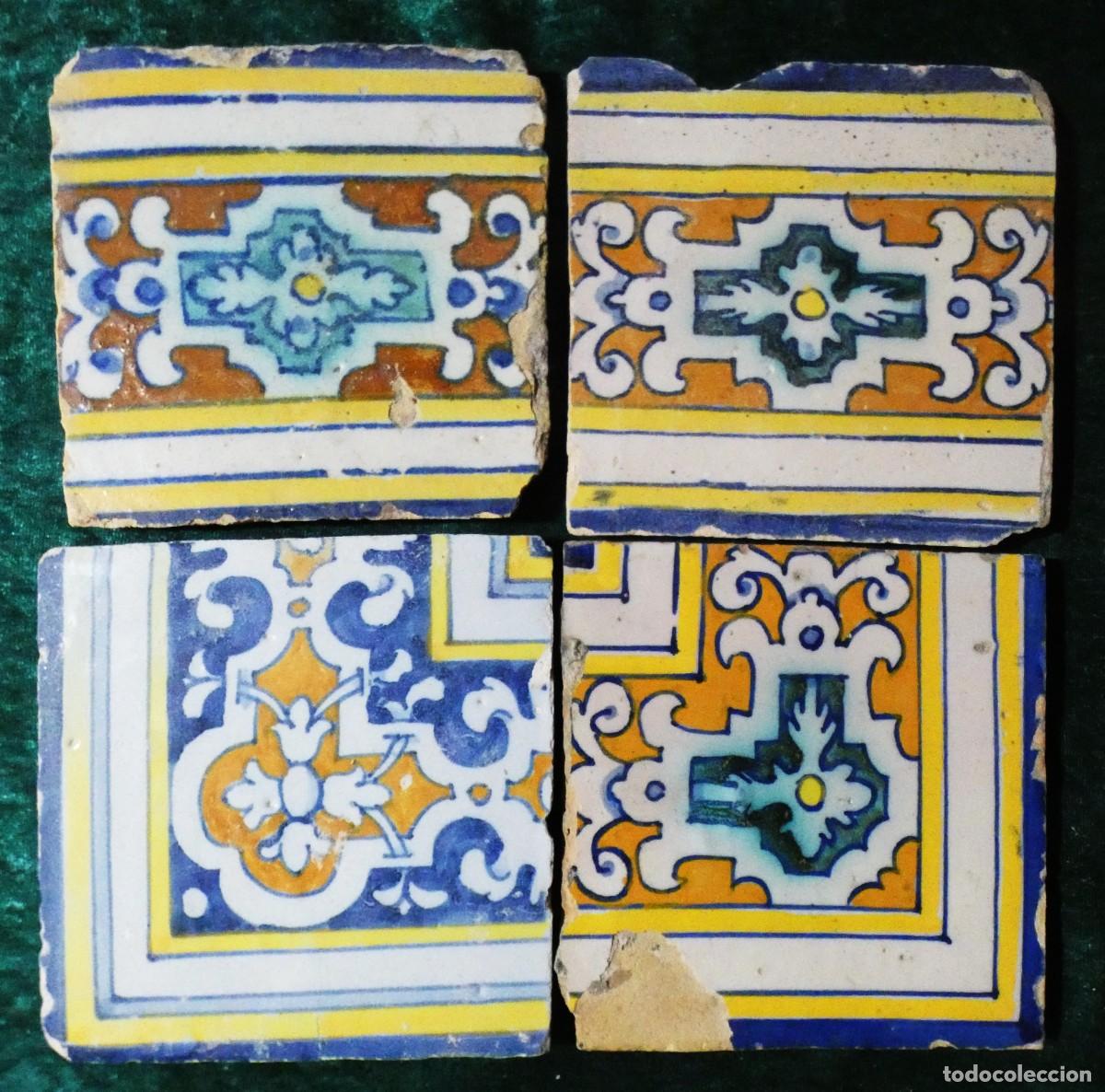 Antig&uuml;edades: Azulejos Espa&ntilde;ol, Talavera siglo 16/17
