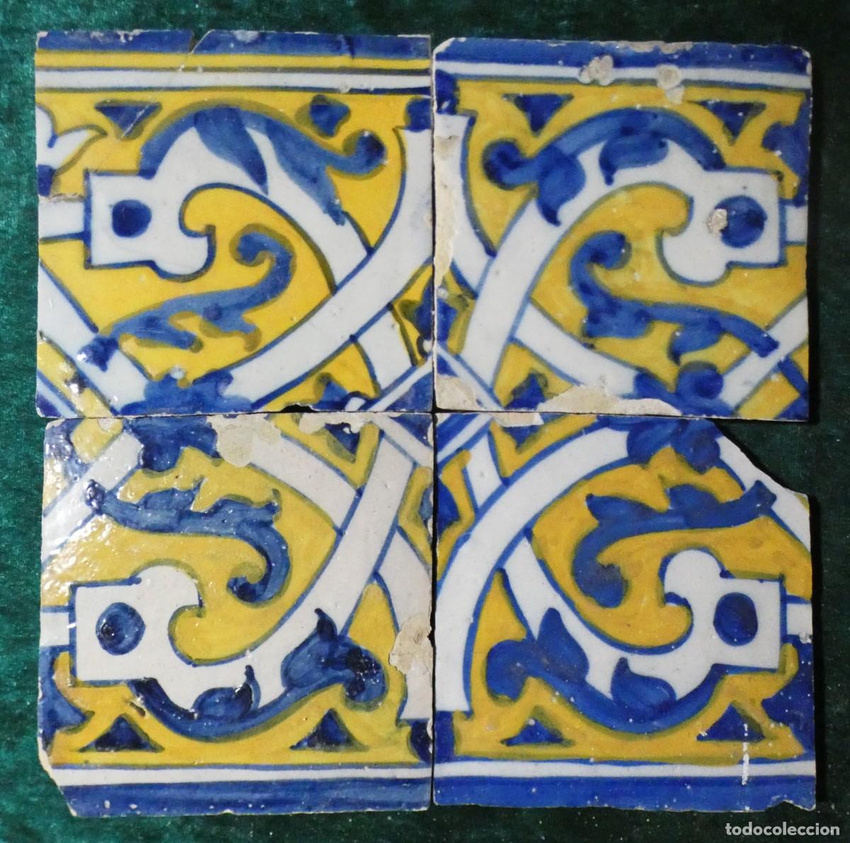 Antig&uuml;edades: Azulejo, Azulejos Portugal siglo 17