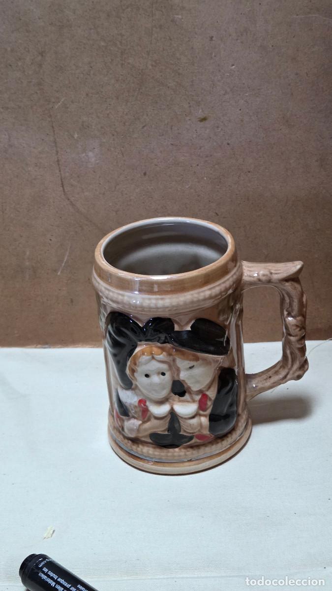 Antig&uuml;edades: jarra de ceramica coleccionable - Foto 1