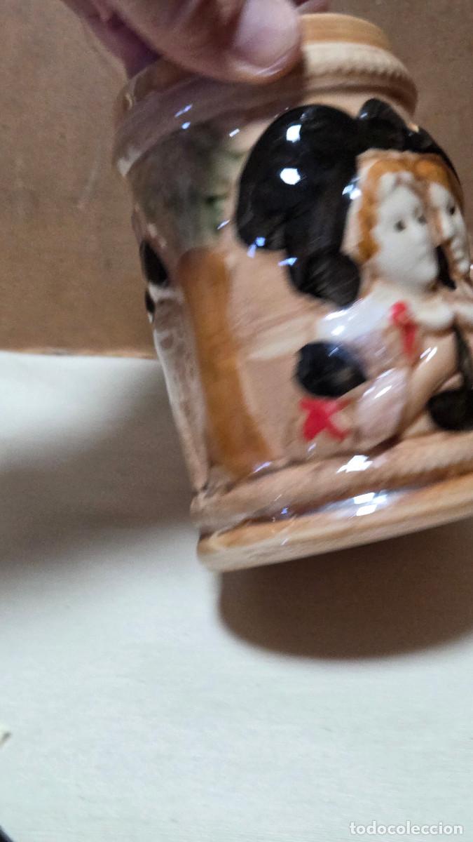 Antig&uuml;edades: jarra de ceramica coleccionable - Foto 3