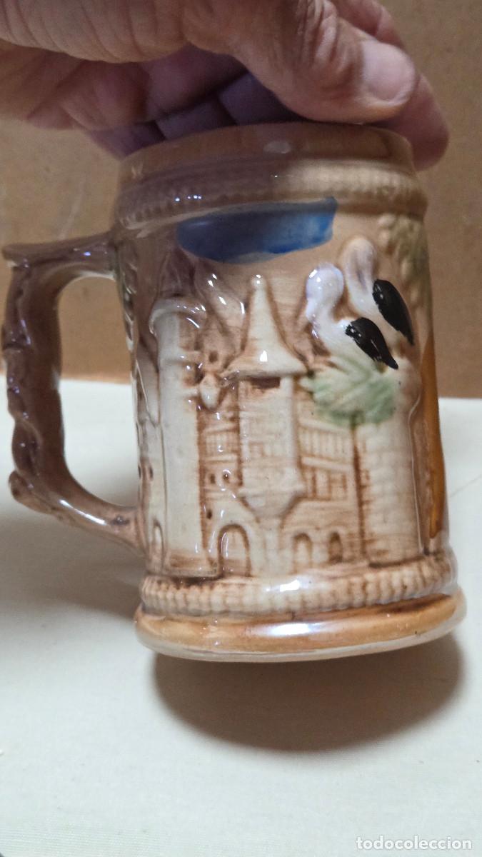 Antig&uuml;edades: jarra de ceramica coleccionable - Foto 5