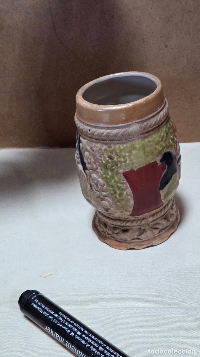Antig&uuml;edades: jarra de ceramica vintage