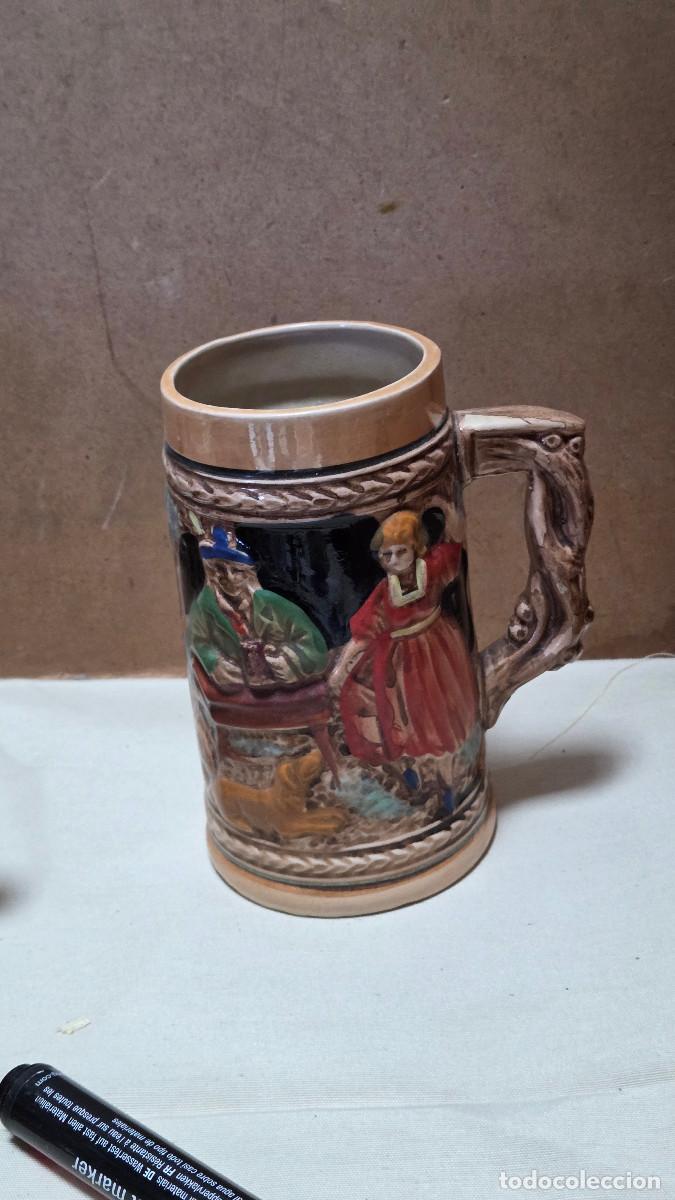 Antig&uuml;edades: jarra de ceramica vintage