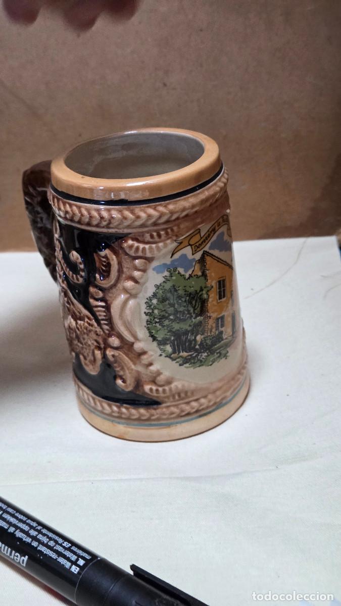 Antig&uuml;edades: jarron de ceramica vintage - Foto 3