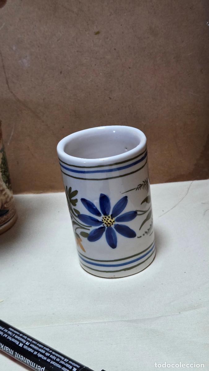 Antig&uuml;edades: lapicero de ceramica vintage