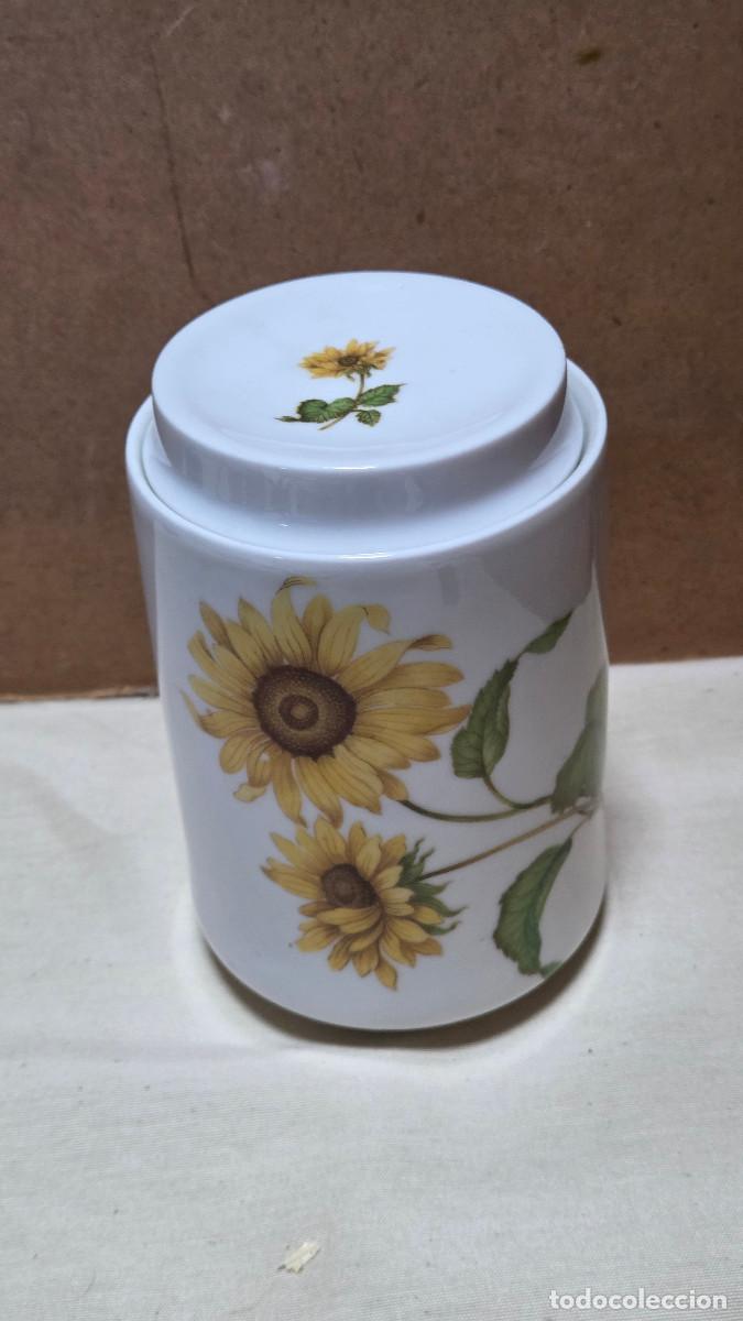 Antig&uuml;edades: tarro de porcelana antiguo