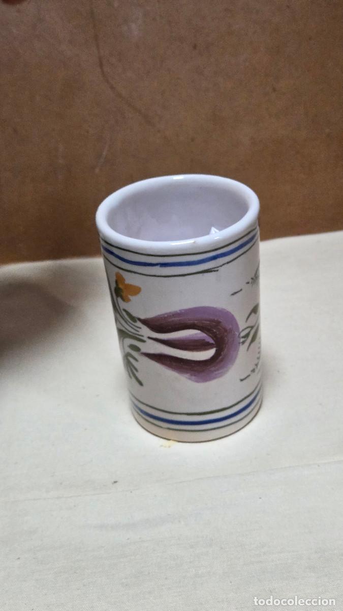 Antig&uuml;edades: tarro de porcelana antiguo