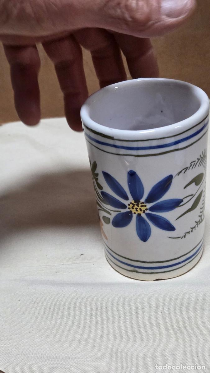 Antig&uuml;edades: tarro de porcelana antiguo