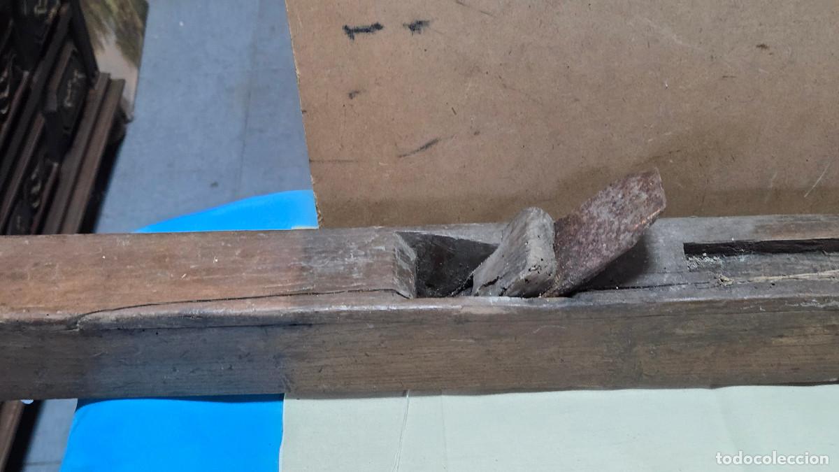 Antig&uuml;edades: cepillo de carpintero grande - Foto 2