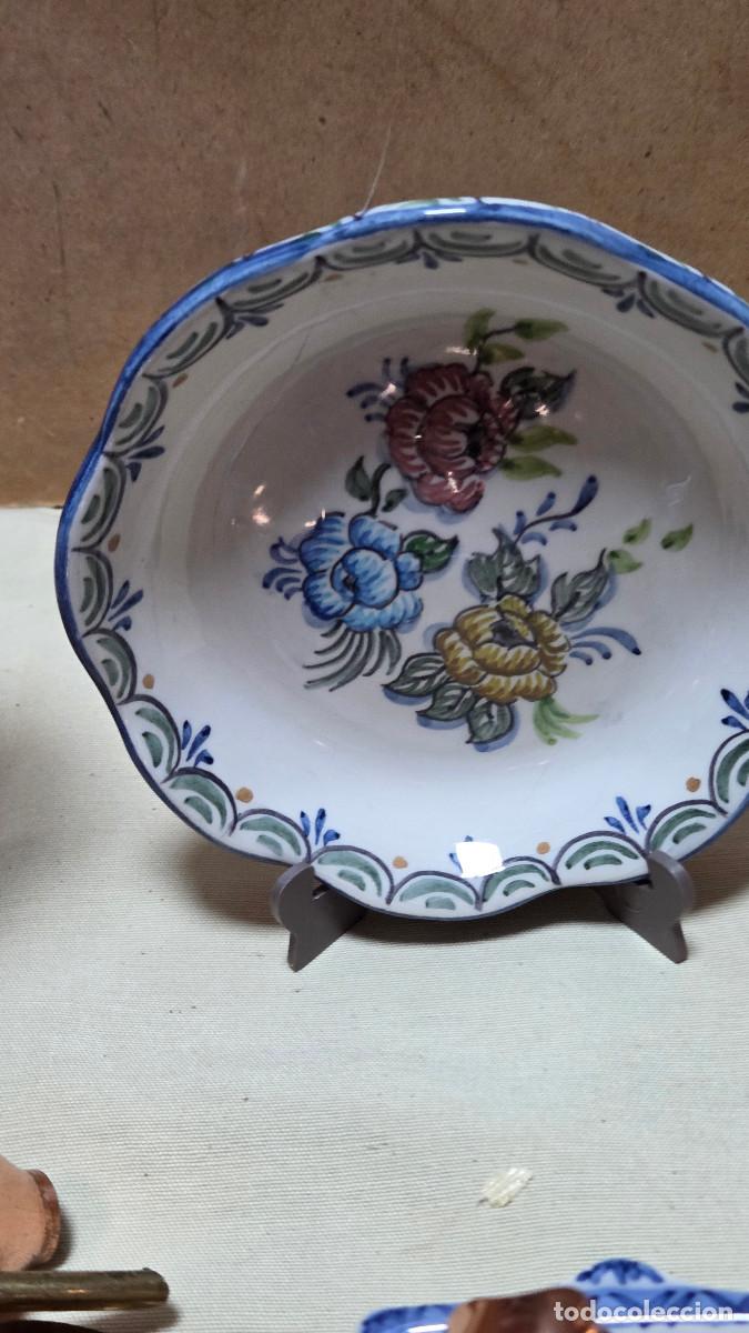 Antig&uuml;edades: plato de ceramica vintage - Foto 2