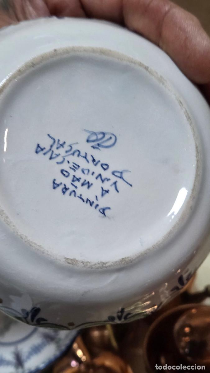 Antig&uuml;edades: plato de ceramica vintage - Foto 3