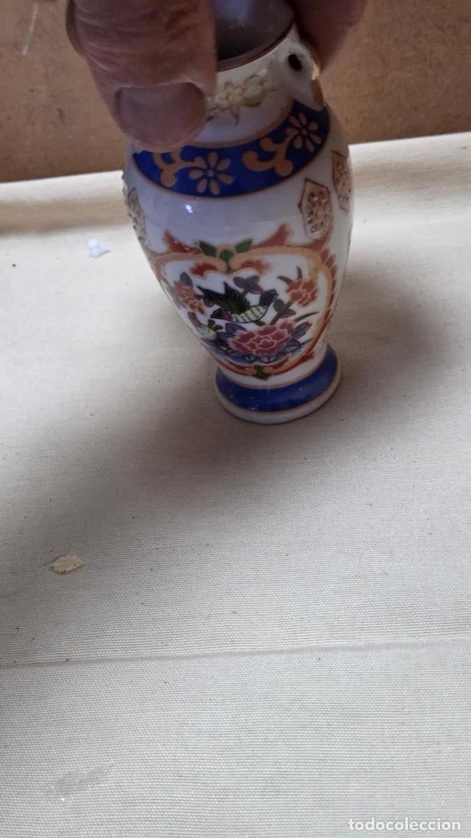 Antig&uuml;edades: jarron de porcelana oriental - Foto 4