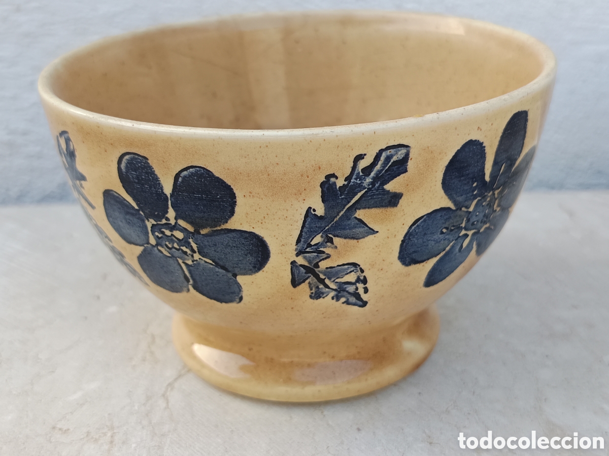 Antiguidades: Tazon cuenco Vargas Segovia ceramica