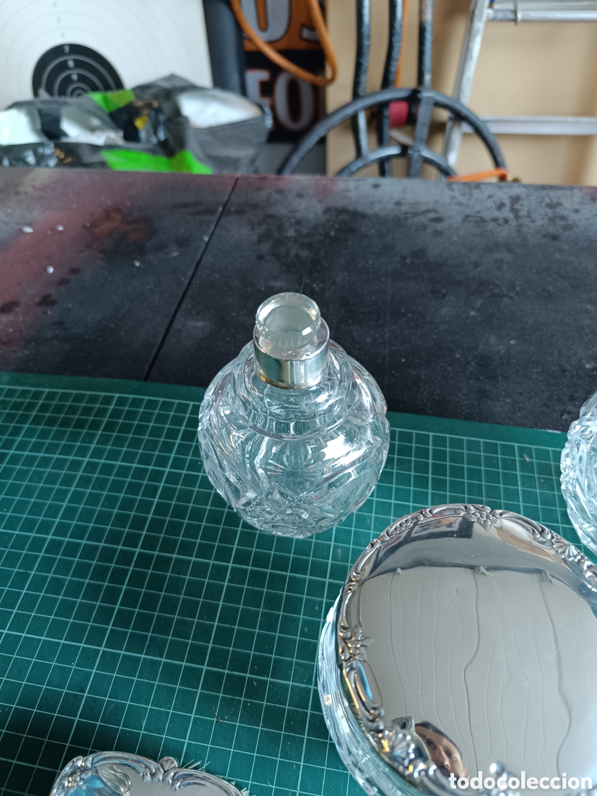 Antig&uuml;edades: Juego tocador de plata - Foto 2