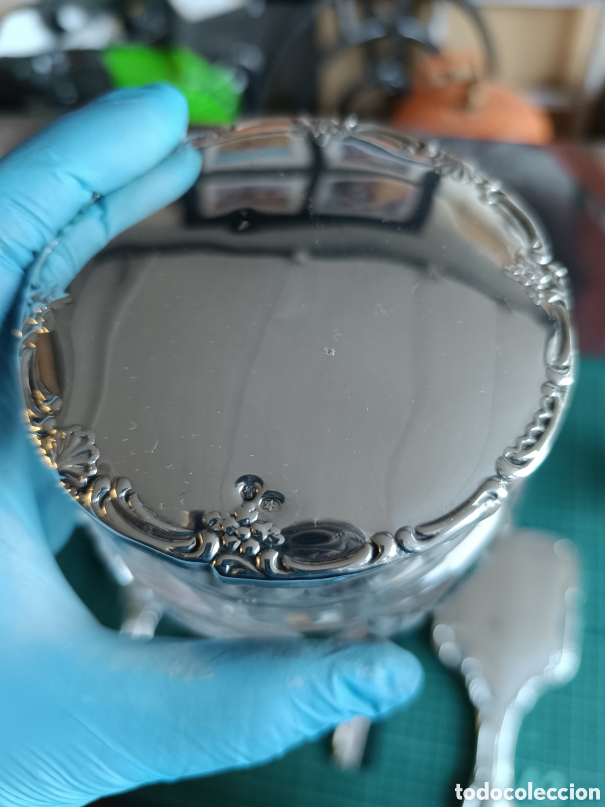 Antig&uuml;edades: Juego tocador de plata - Foto 4