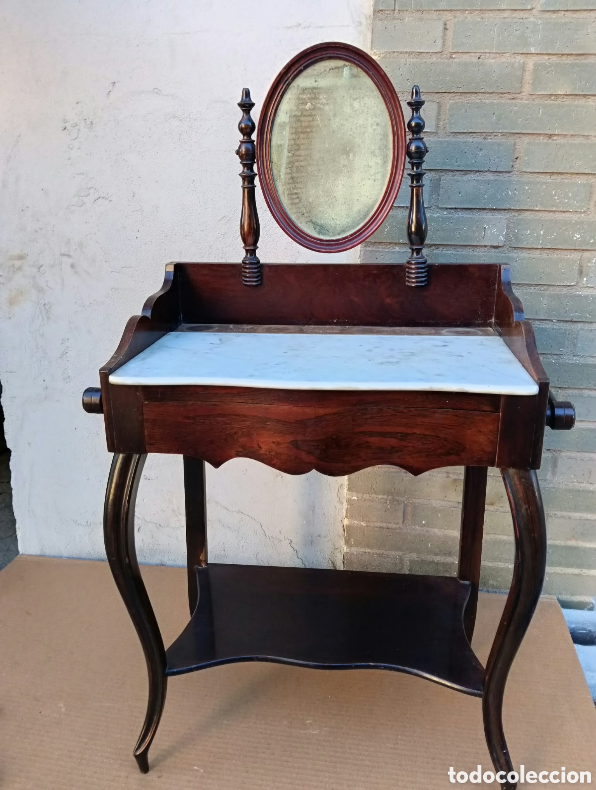 Antig&uuml;edades: Table de toilette Tocador ni&ntilde;os Francia siglo XIX