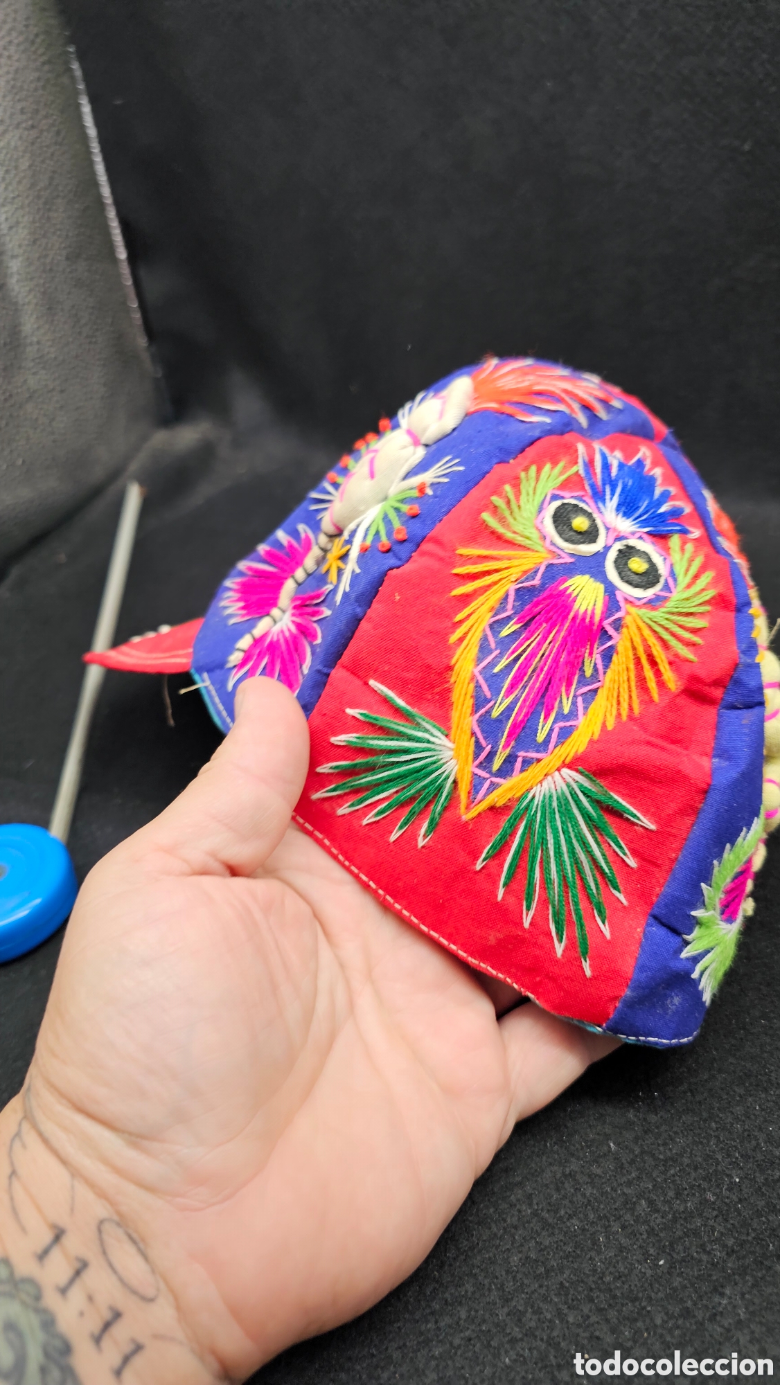Antig&uuml;edades: Gorra artesanal China de los 6 venenos... d&eacute;cada de los 90 - Foto 5