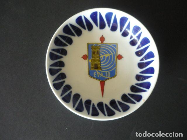 Antig&uuml;edades: SARGADELOS PLATO ESCUADRON VIGILANCIA AEREA 10 12 CM DIAMETRO