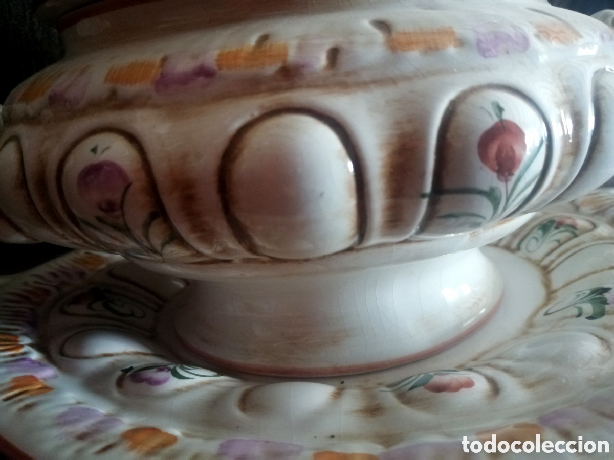 Antig&uuml;edades: Sopera cer&aacute;mica Alfal-Export - Foto 11