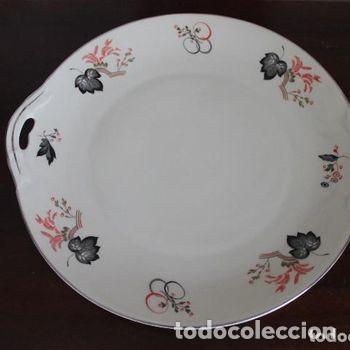 Antig&uuml;edades: Fuente de Porcelana, Chodau, Checoeslovaquia, Nnumerada, MIDE 26 CMS,