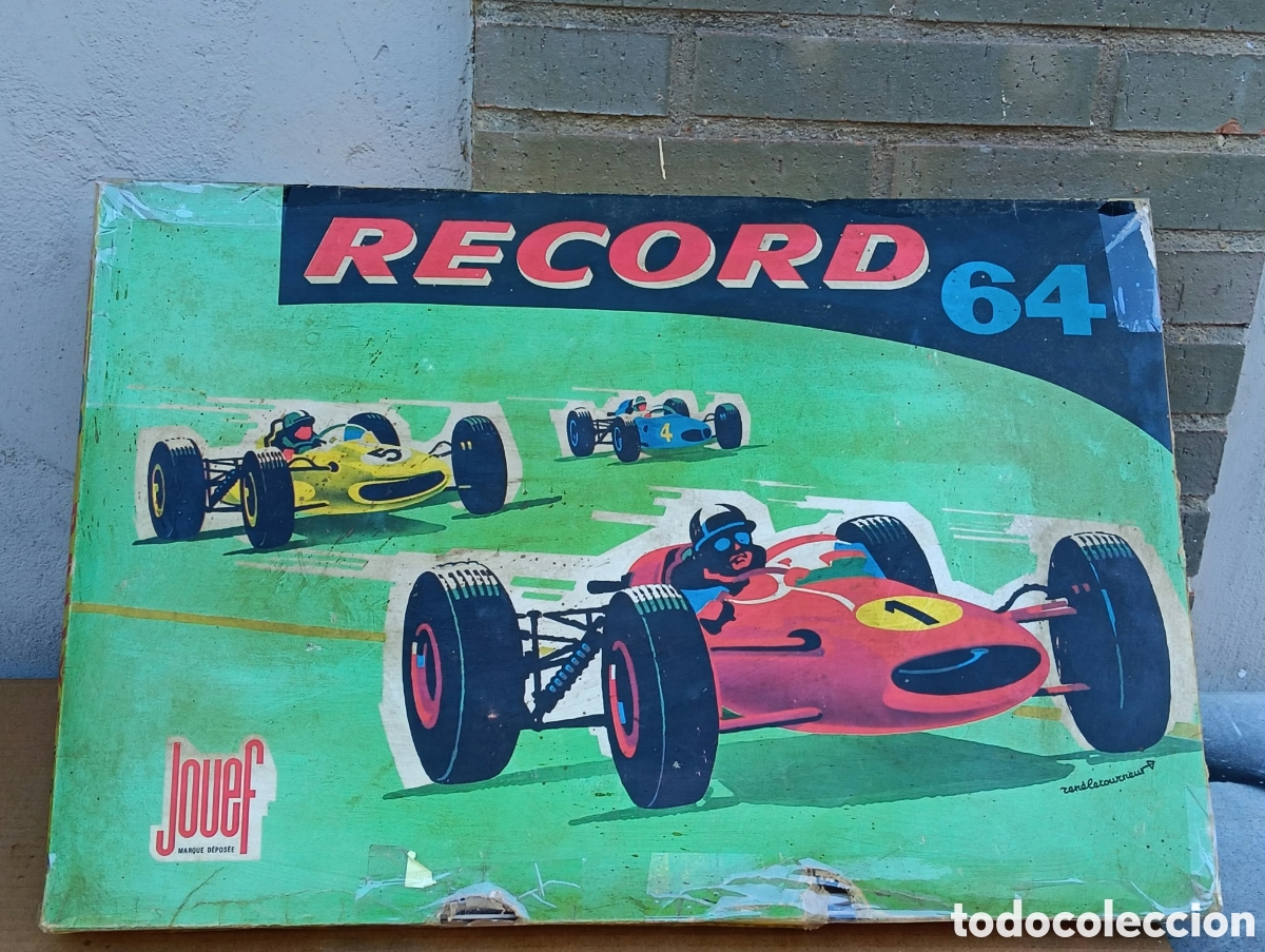 Antig&uuml;edades: Scalextric vintage retro jouef Record 64 Francia