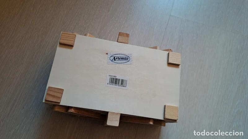 Antig&uuml;edades: costurero de madera-nuevo - Foto 4
