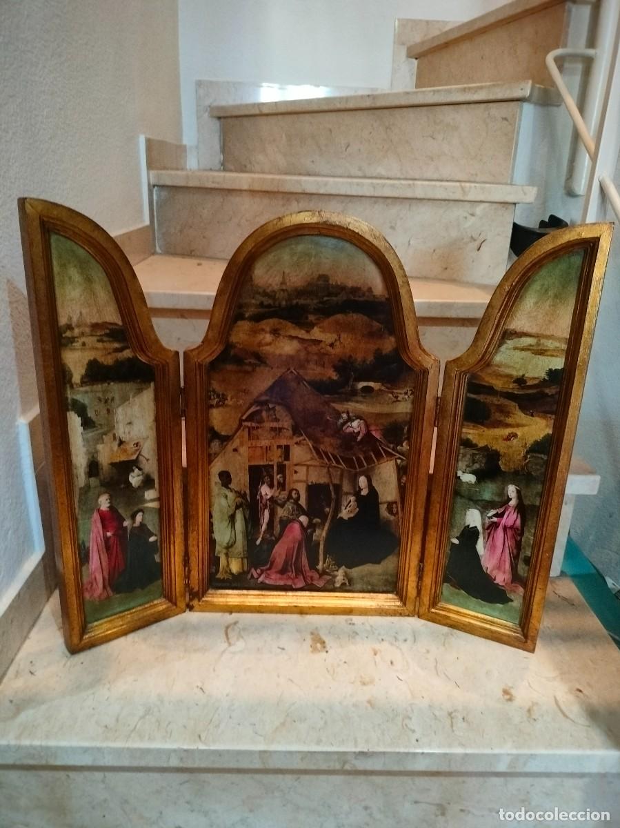 Antig&uuml;edades: Tr&iacute;ptico &rdquo;La adoraci&oacute;n de los reyes magos&rdquo;